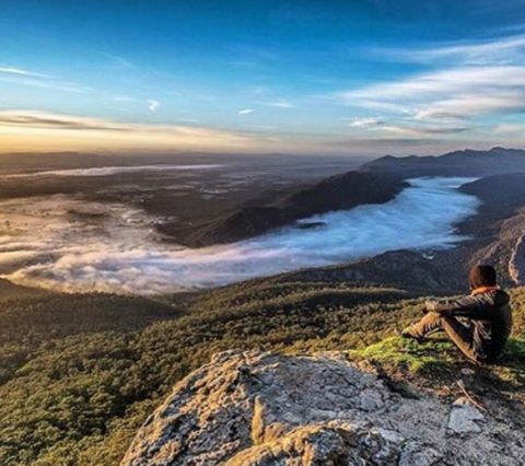 boroka lookout. the Grampians. milmow